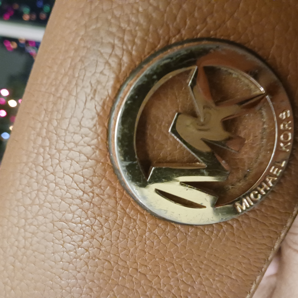 Michael Kors Brown Leather Wallet